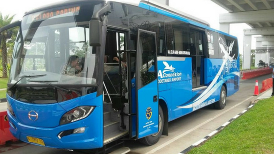 Berangkat Ke Bandara Soekarno Hatta Dengan JAConnexion