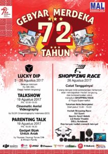 Event shopping race di mal manggadua