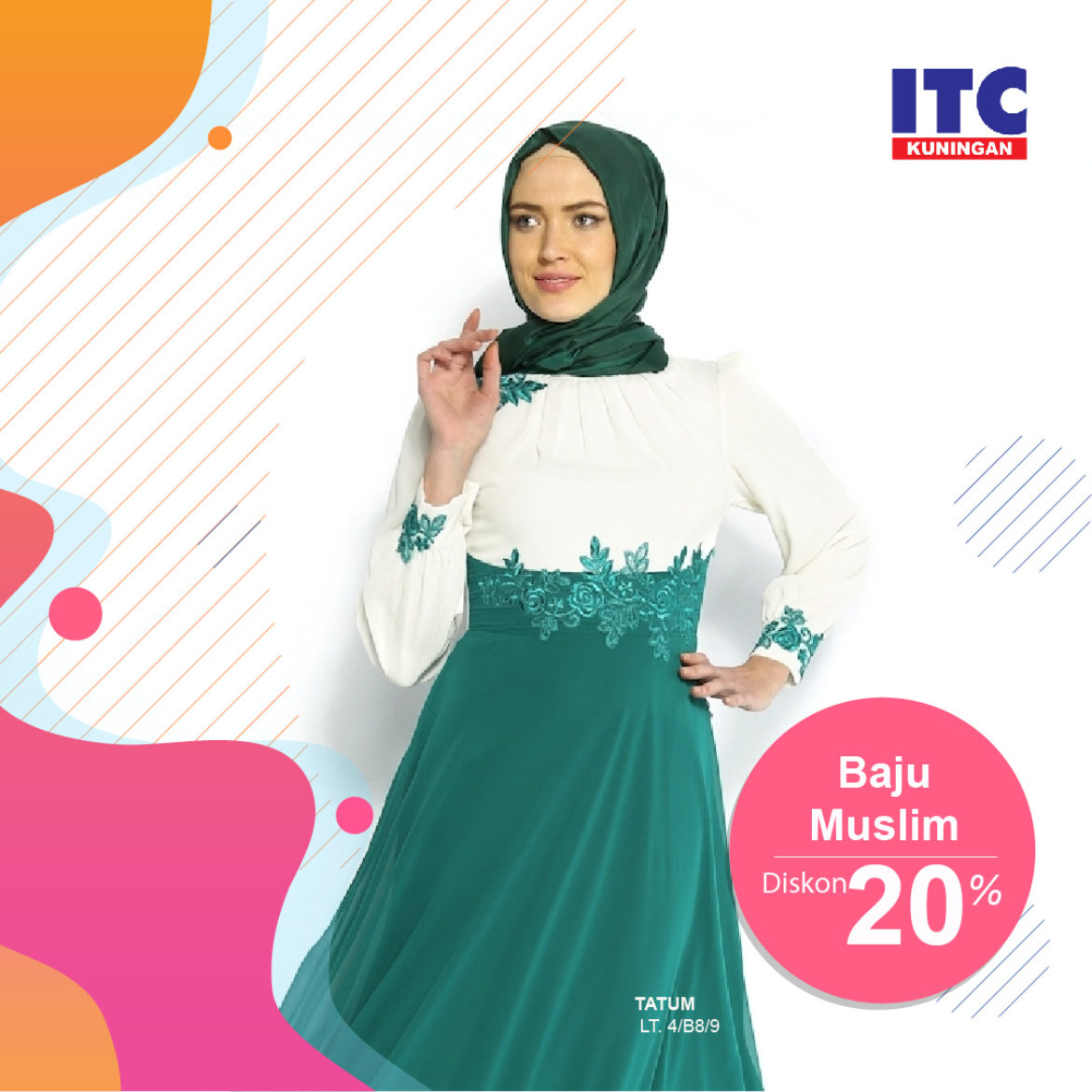  Baju  Muslim Diskon Hingga 25 Persen di ITC  Kuningan  ITC  