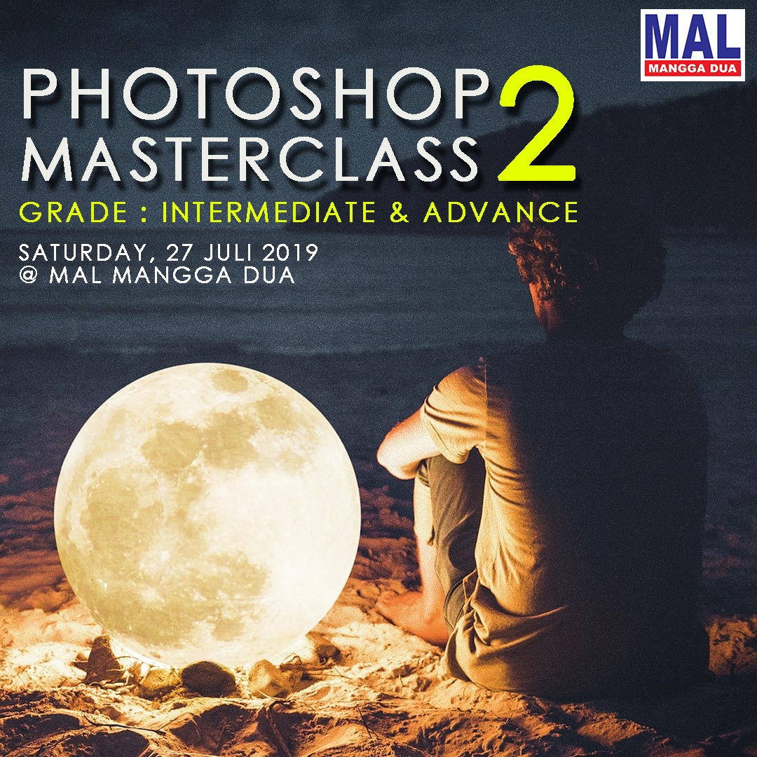  Training  Photoshop Master Class 2 di Mal Mangga  Dua  ITC 