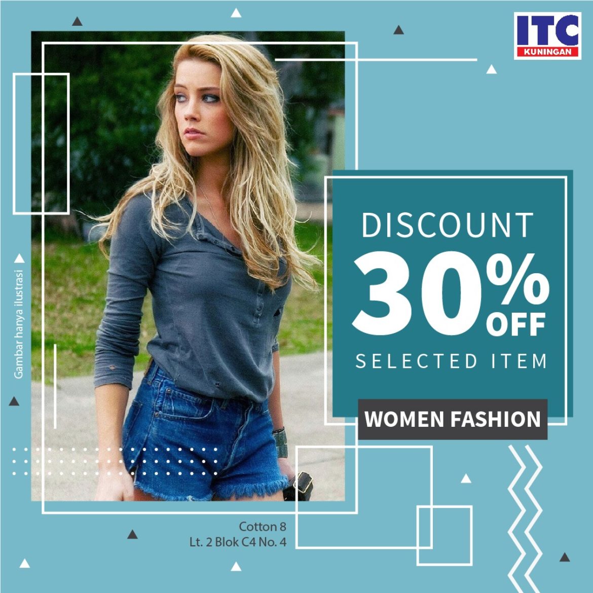  Baju  Wanita Diskon 30 Persen di ITC  Kuningan  ITC  