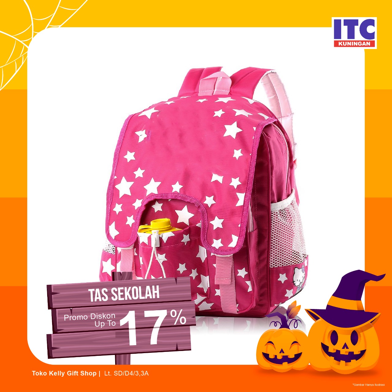 Tas Sekolah Anak Turun Harga di ITC Kuningan ITC 