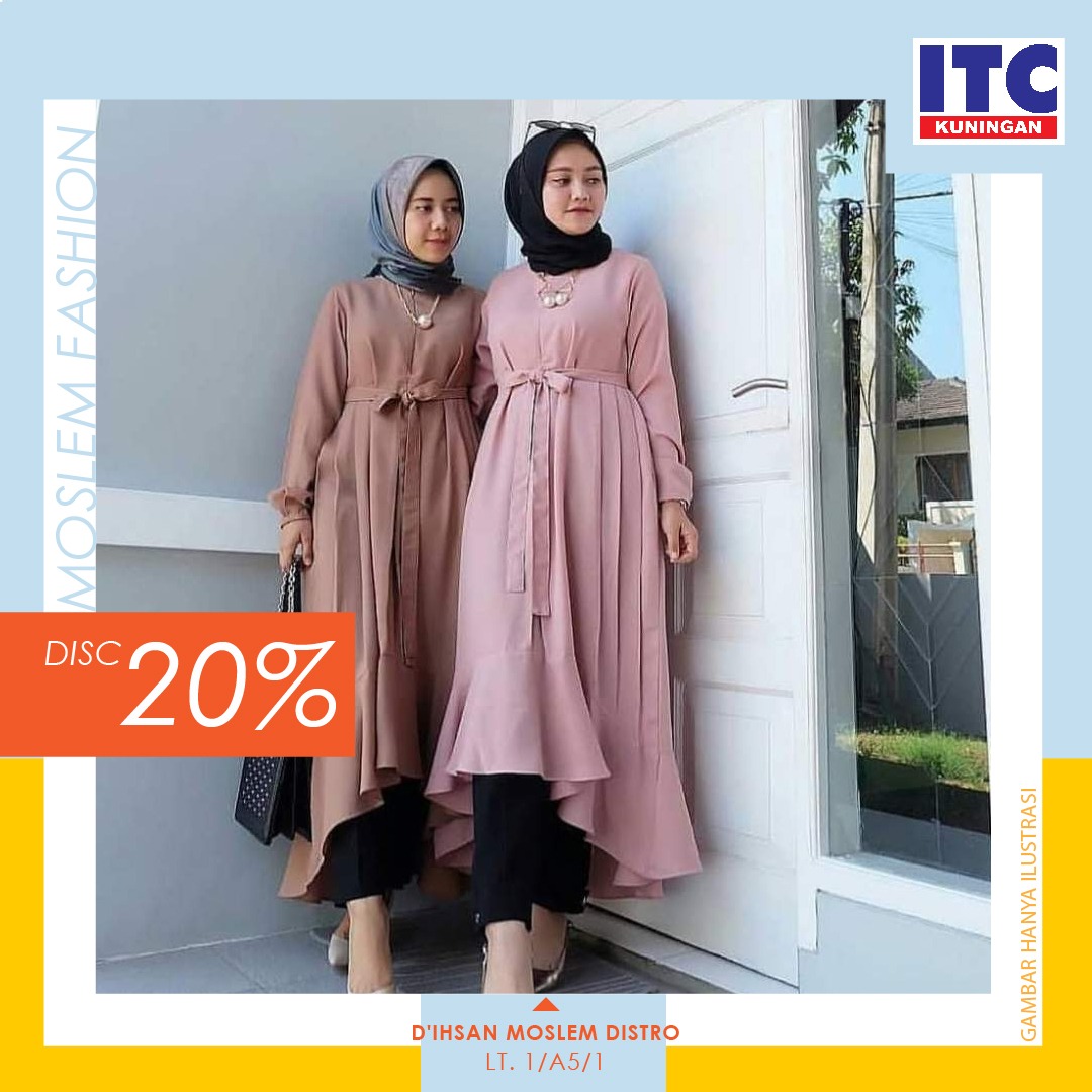  Baju  Muslim Wanita Diskon 20 Persen di ITC  Kuningan  ITC  